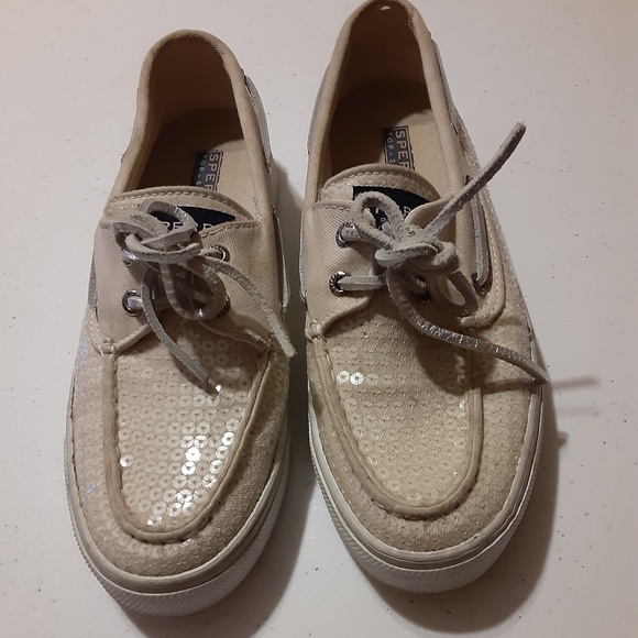 Sperry Top-Sider Sequins/Canvas Boat Shoe - Picture 2 of 8